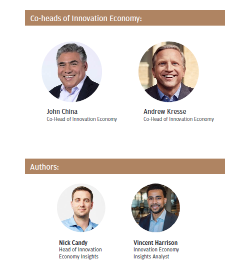 JP Morgan Innovation Economy 2025 AI investment trends