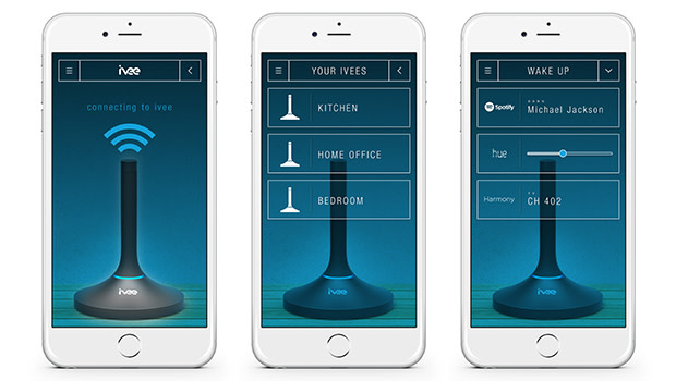 Ivee mobile app interface